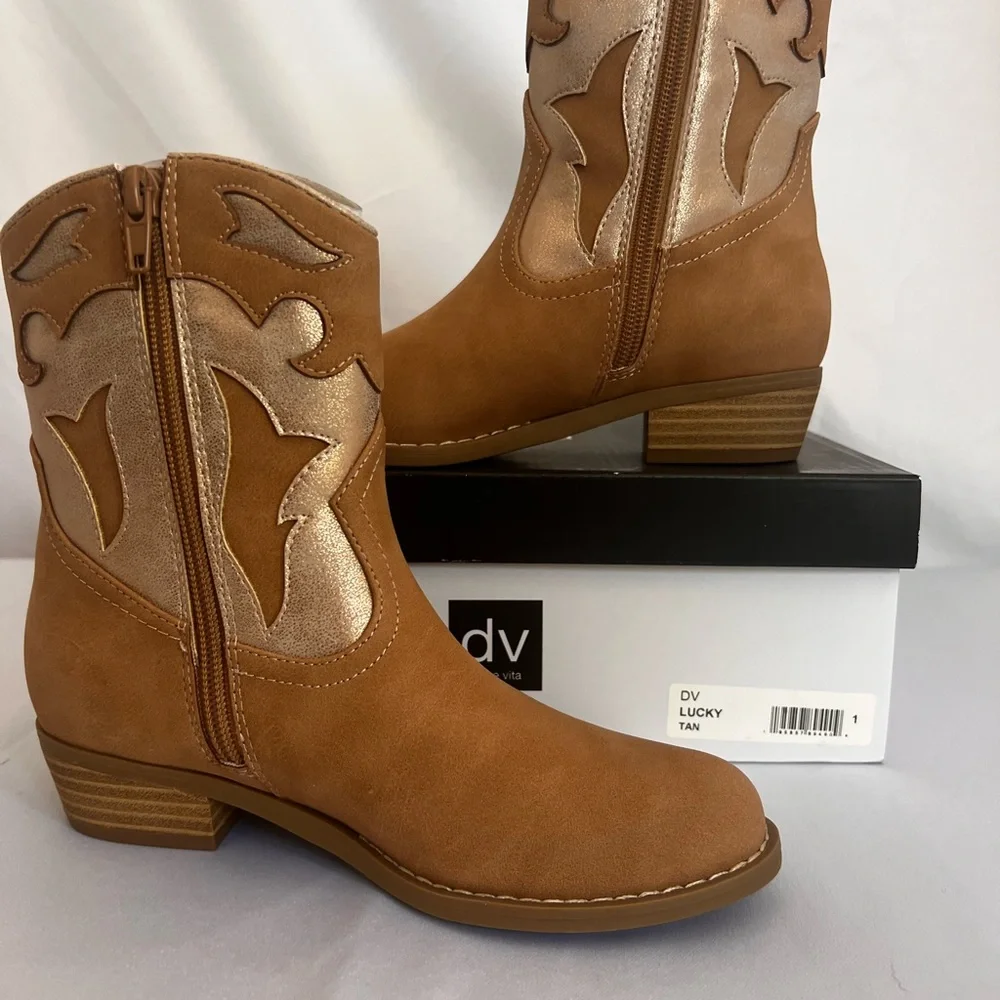 DV By Dolce Vita Lucky  Kids Western Boot